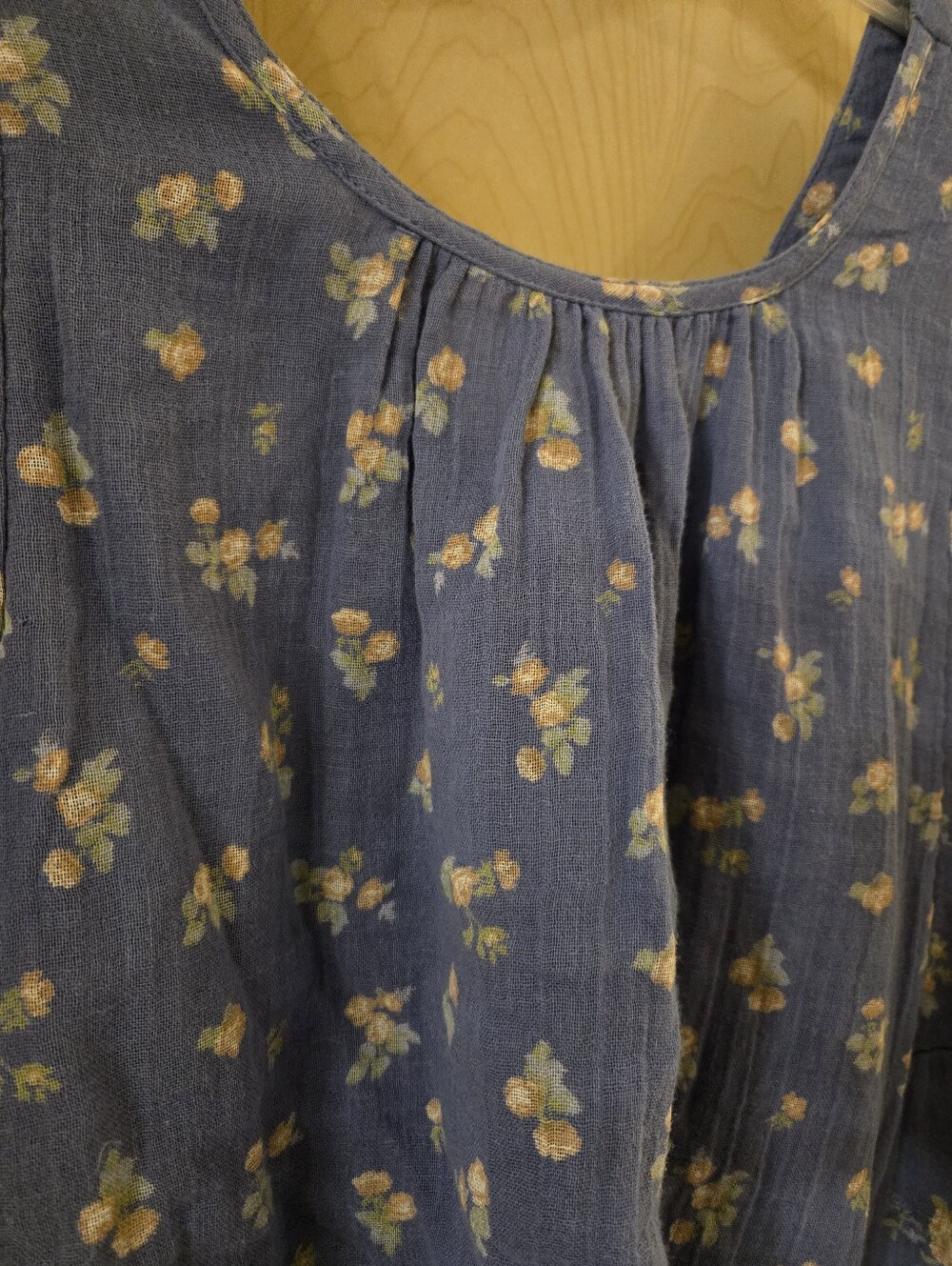 NWT Free People Chloe Printed Top (XS) - Picture 2 of 6